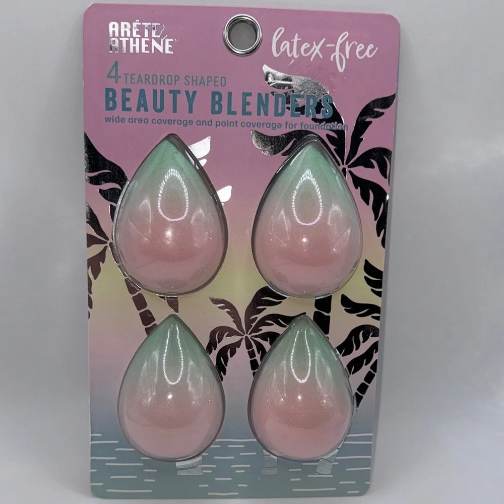 Teardrop Beauty Blenders Set of 4 Latex Free
